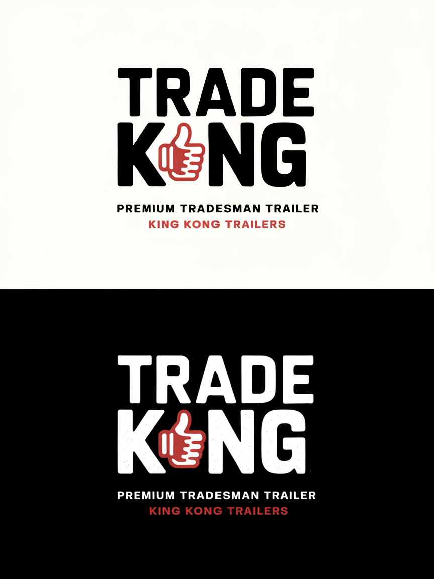 Logo Design by Mukuuu for King KongTrailers | Design #35802616