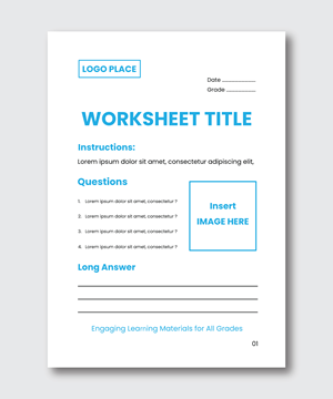 Word Template Design by grappikstar for Teachertainment | Design: #35801918