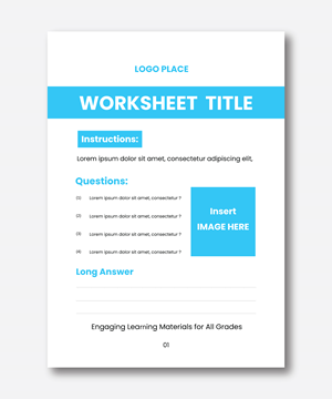 Word Template Design by grappikstar for Teachertainment | Design: #35803984