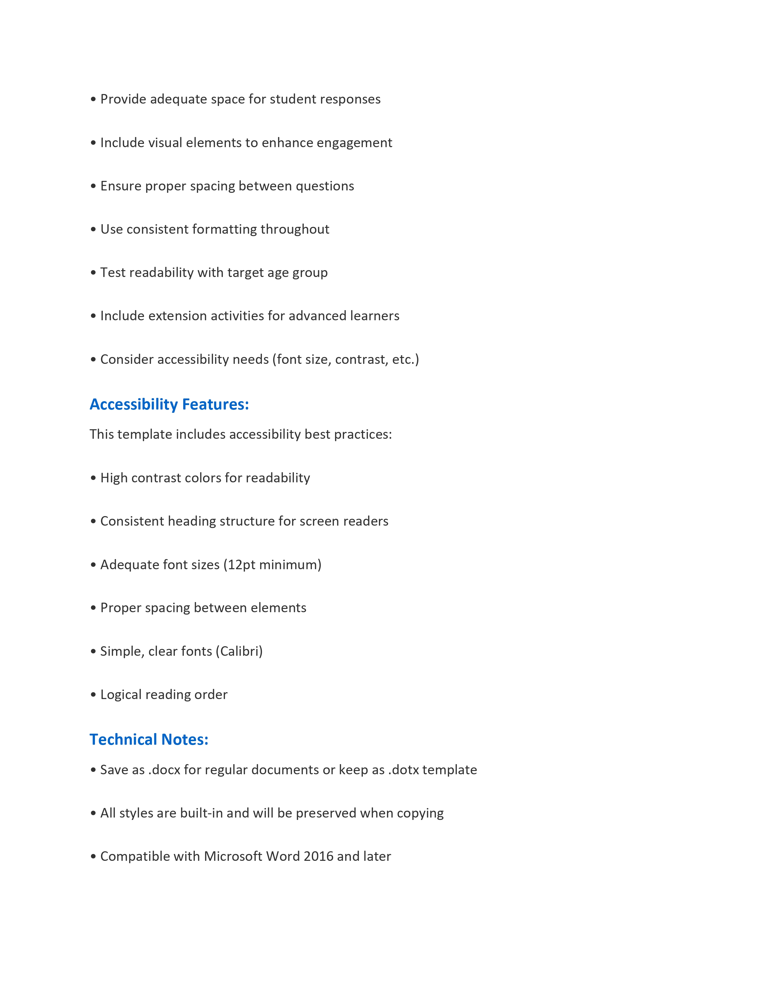 Word Template Design by ArtyDesigns for Teachertainment | Design #35831842