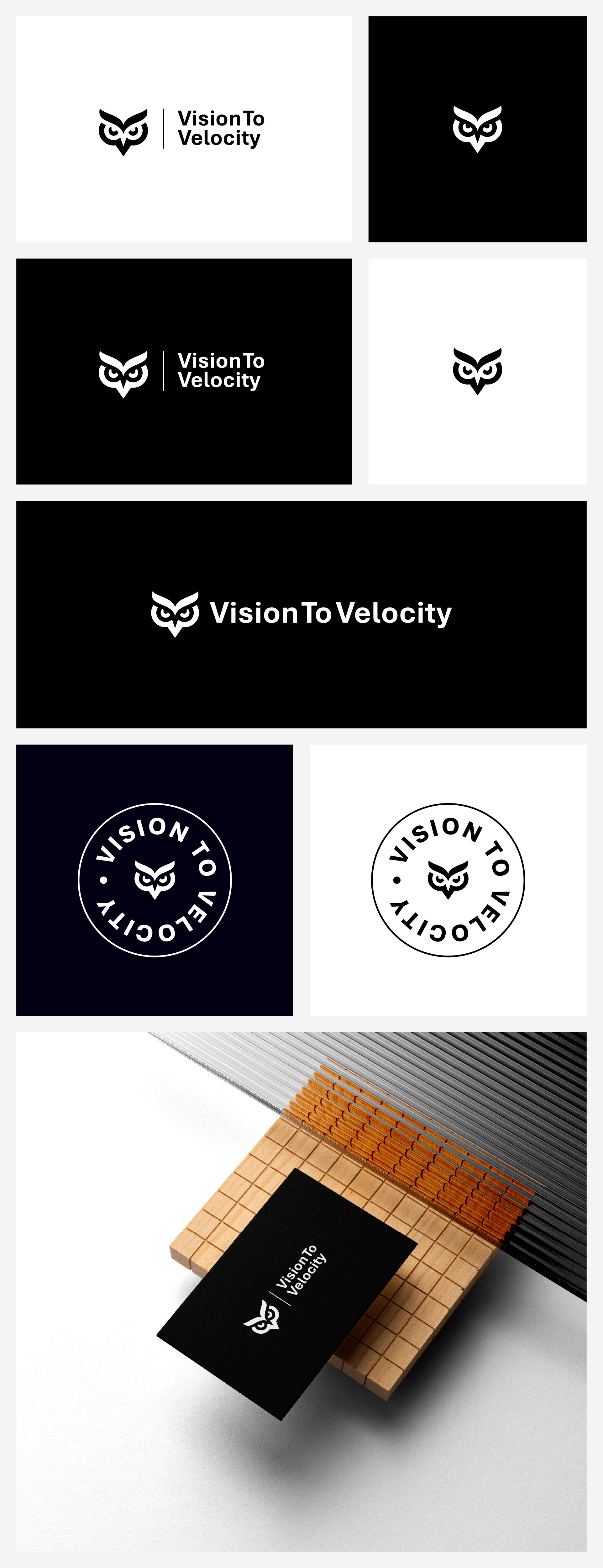 Logo Design by Ha.Connick for Vision to Velocity | Design #35897780