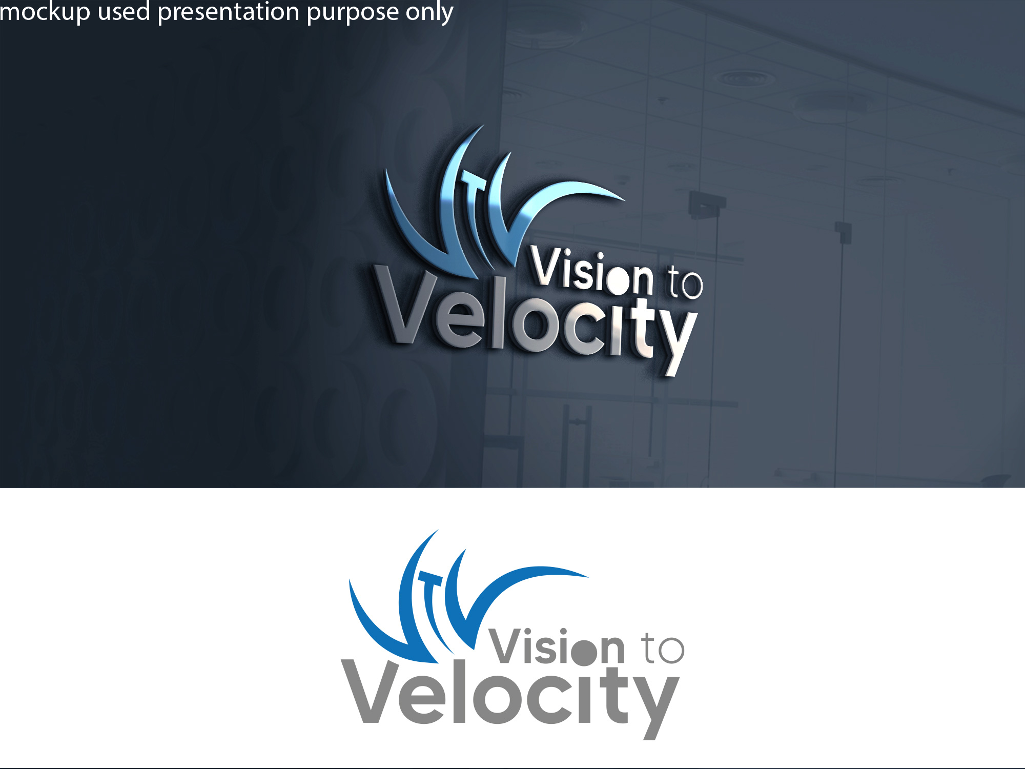 Logo Design by musa-fir for Vision to Velocity | Design #35806256