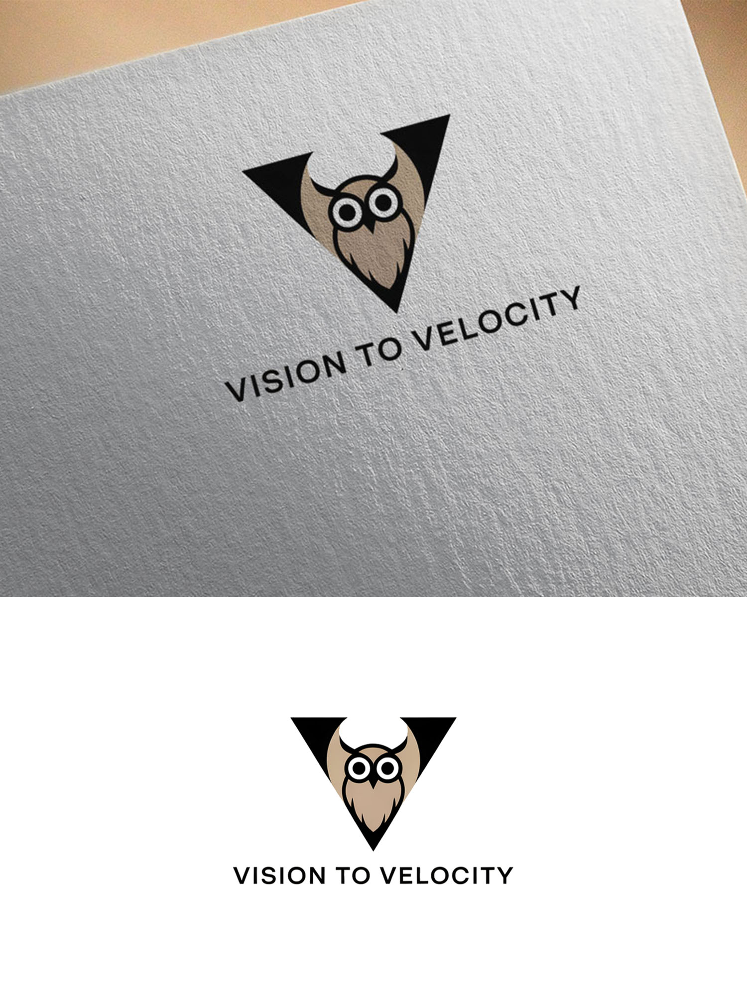 Logo Design by Olivia Marie Smith for Vision to Velocity | Design #35846080