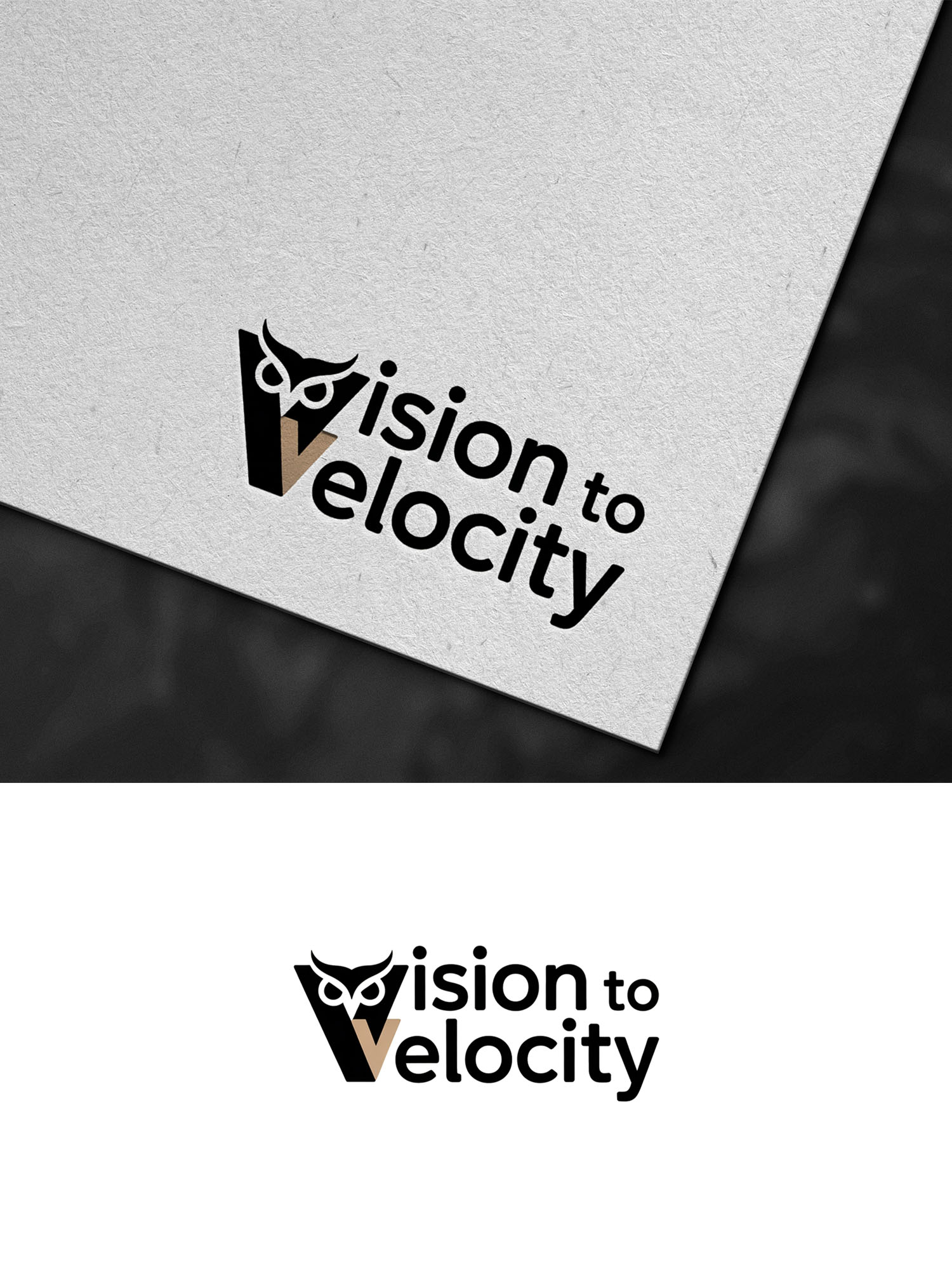 Logo Design by Majesty Design  for Vision to Velocity | Design #35846105