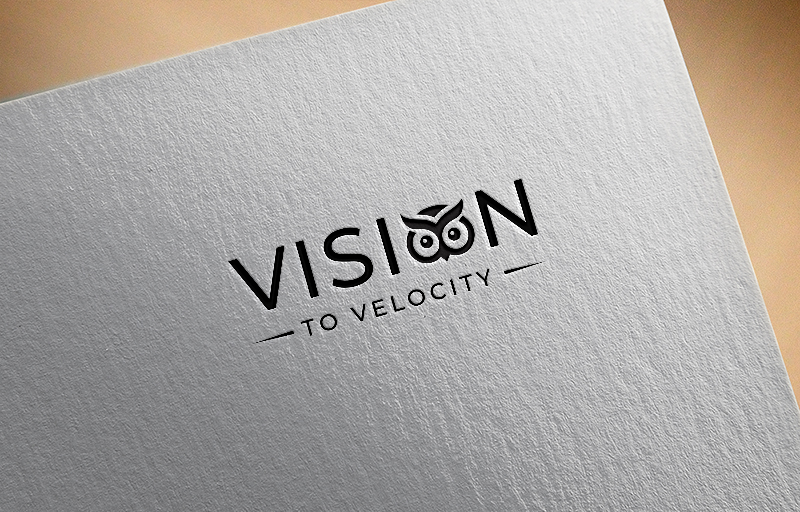 Logo Design by Logo Care. for Vision to Velocity | Design #35810921