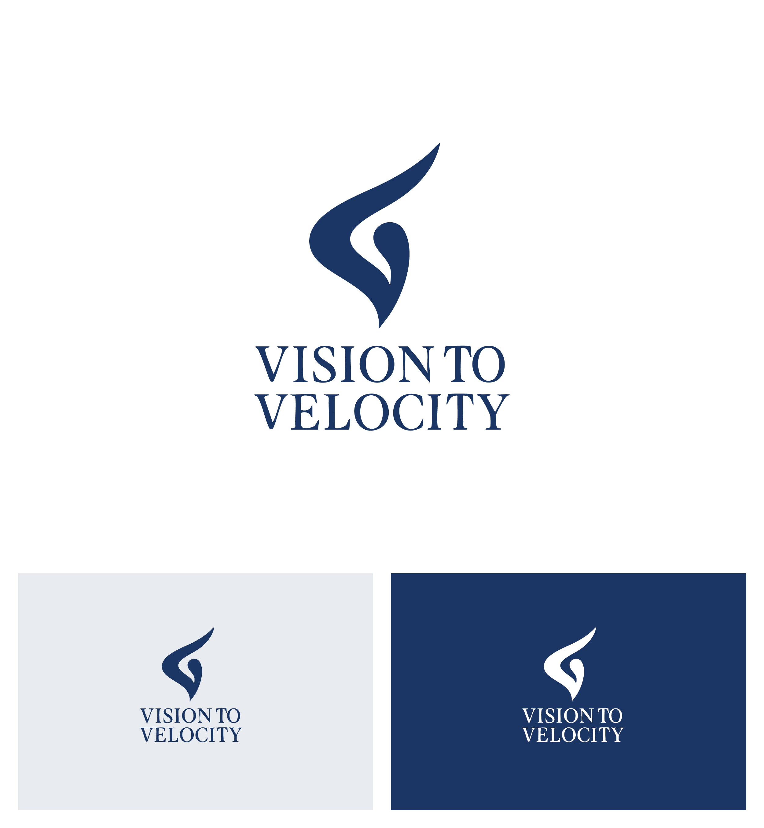 Logo Design by Afsana_Hoque for Vision to Velocity | Design #35811009
