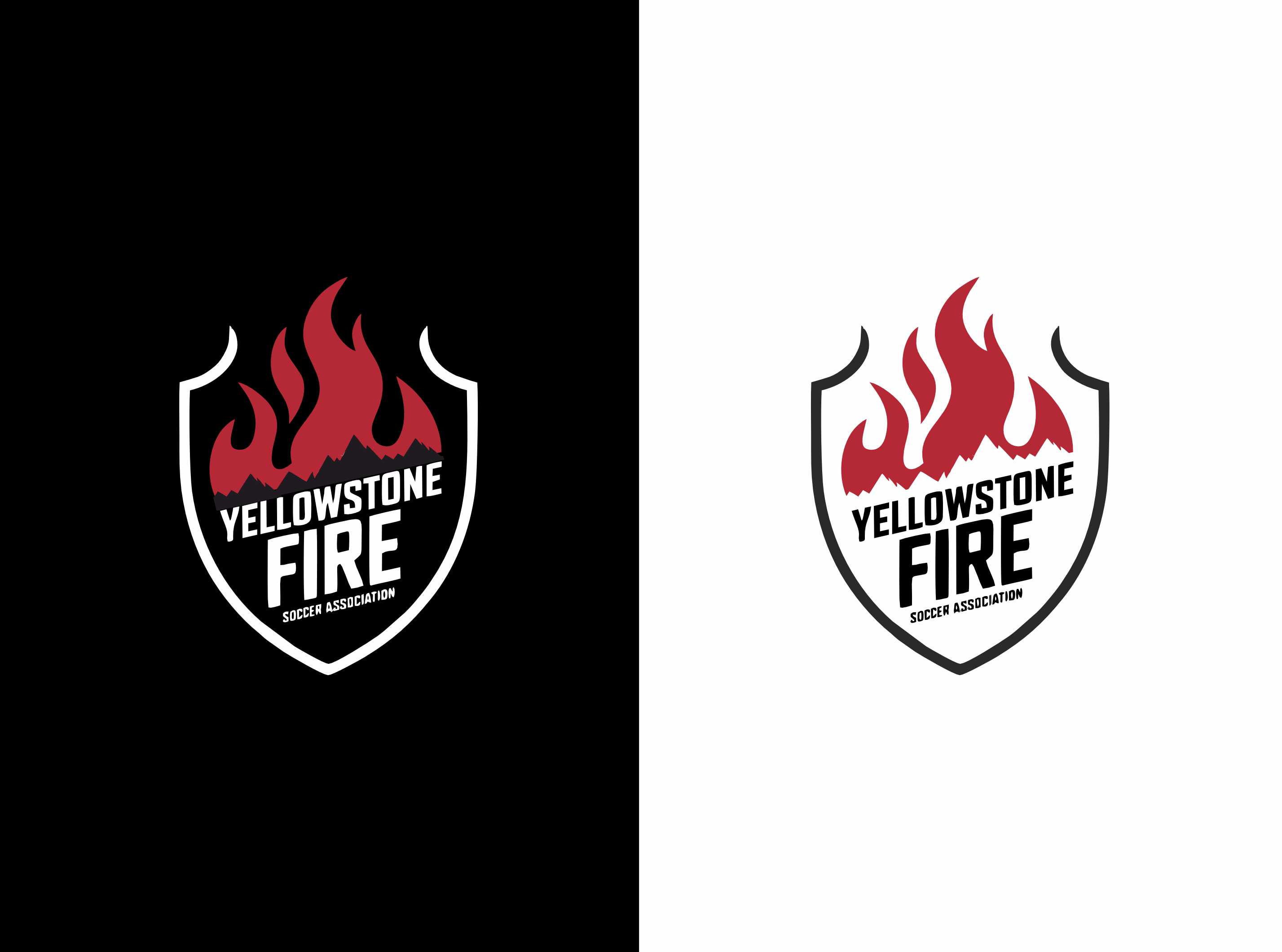 Logo Design by nikkiblue for Yellowstone Fire Soccer Association | Design #35846210