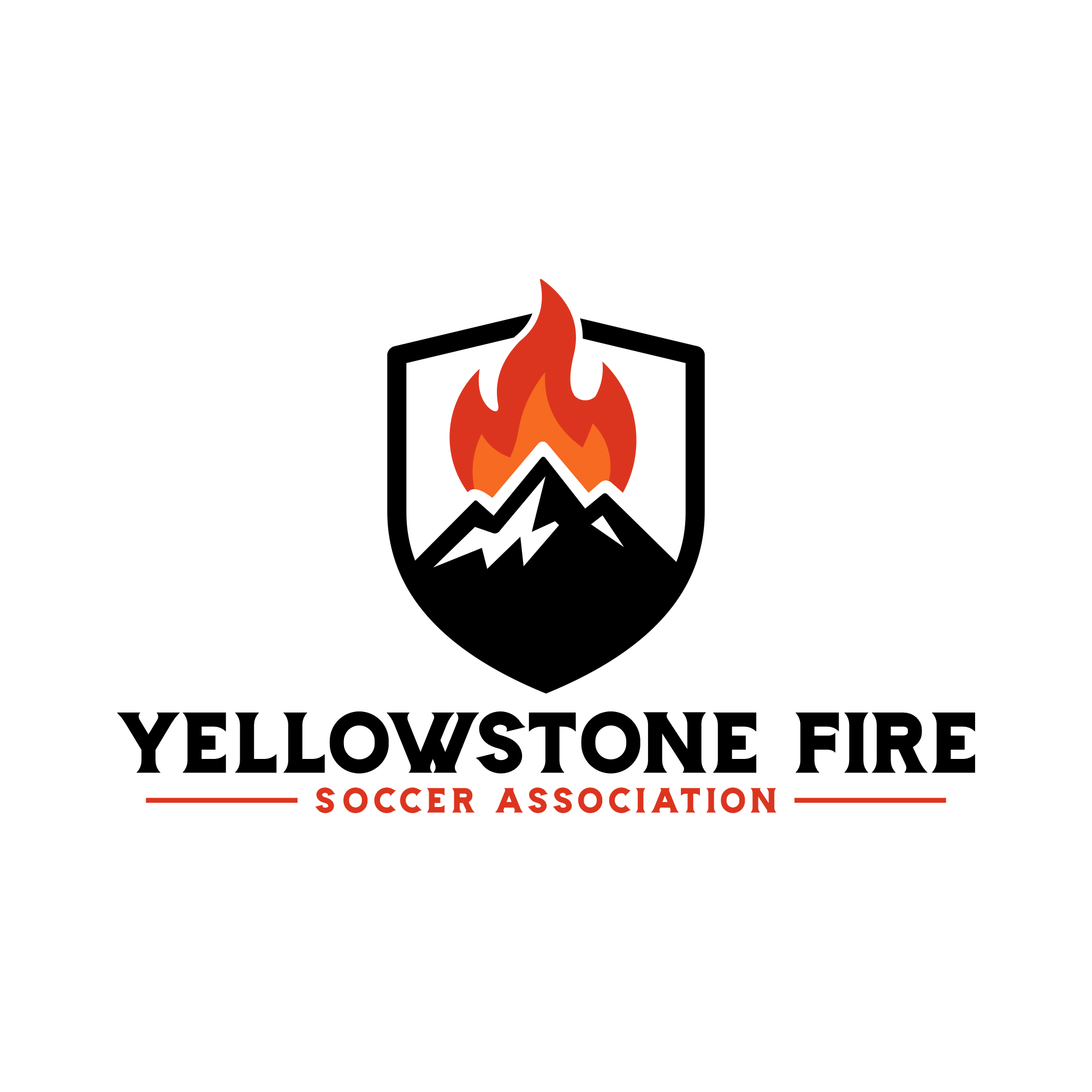Logo Design by putri elegant for Yellowstone Fire Soccer Association | Design #35805513