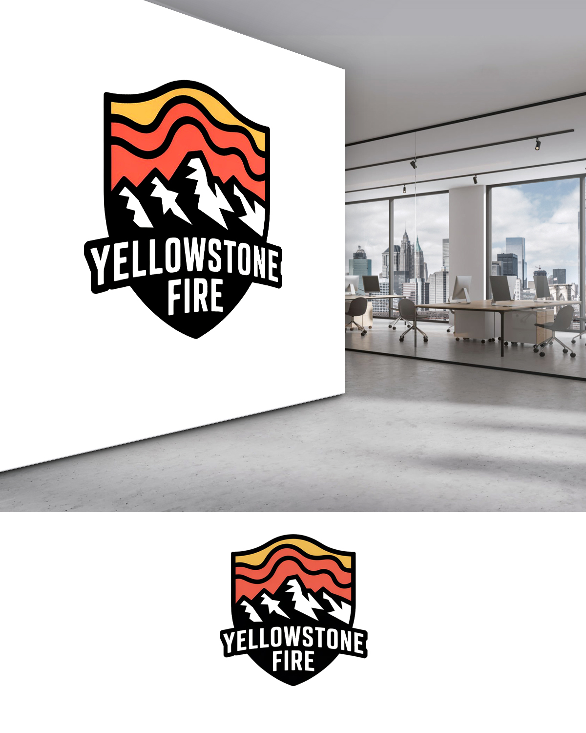 Logo Design by Riyaa.001 for Yellowstone Fire Soccer Association | Design #35809707
