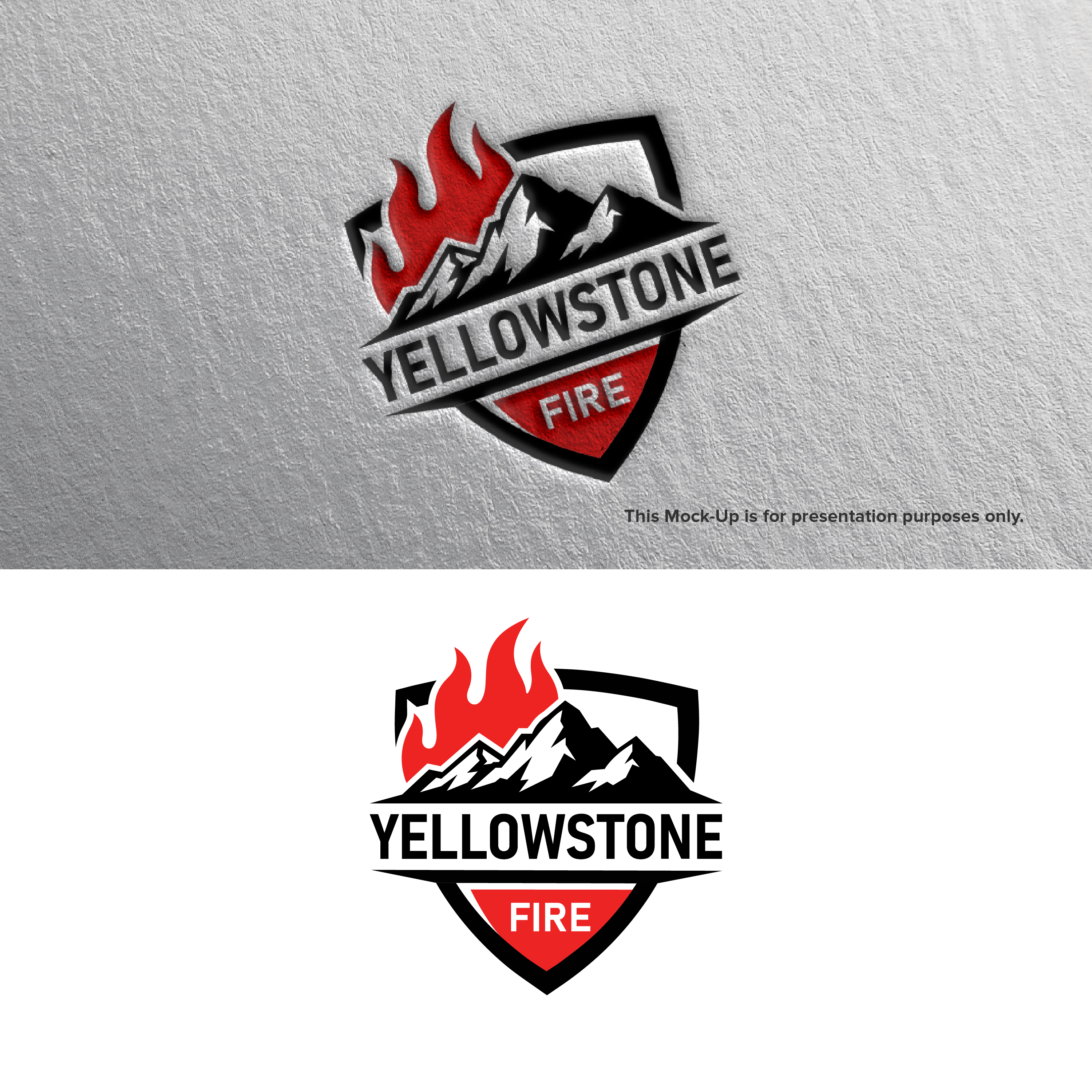Logo Design by MST PINKY KHATUN for Yellowstone Fire Soccer Association | Design #35836943