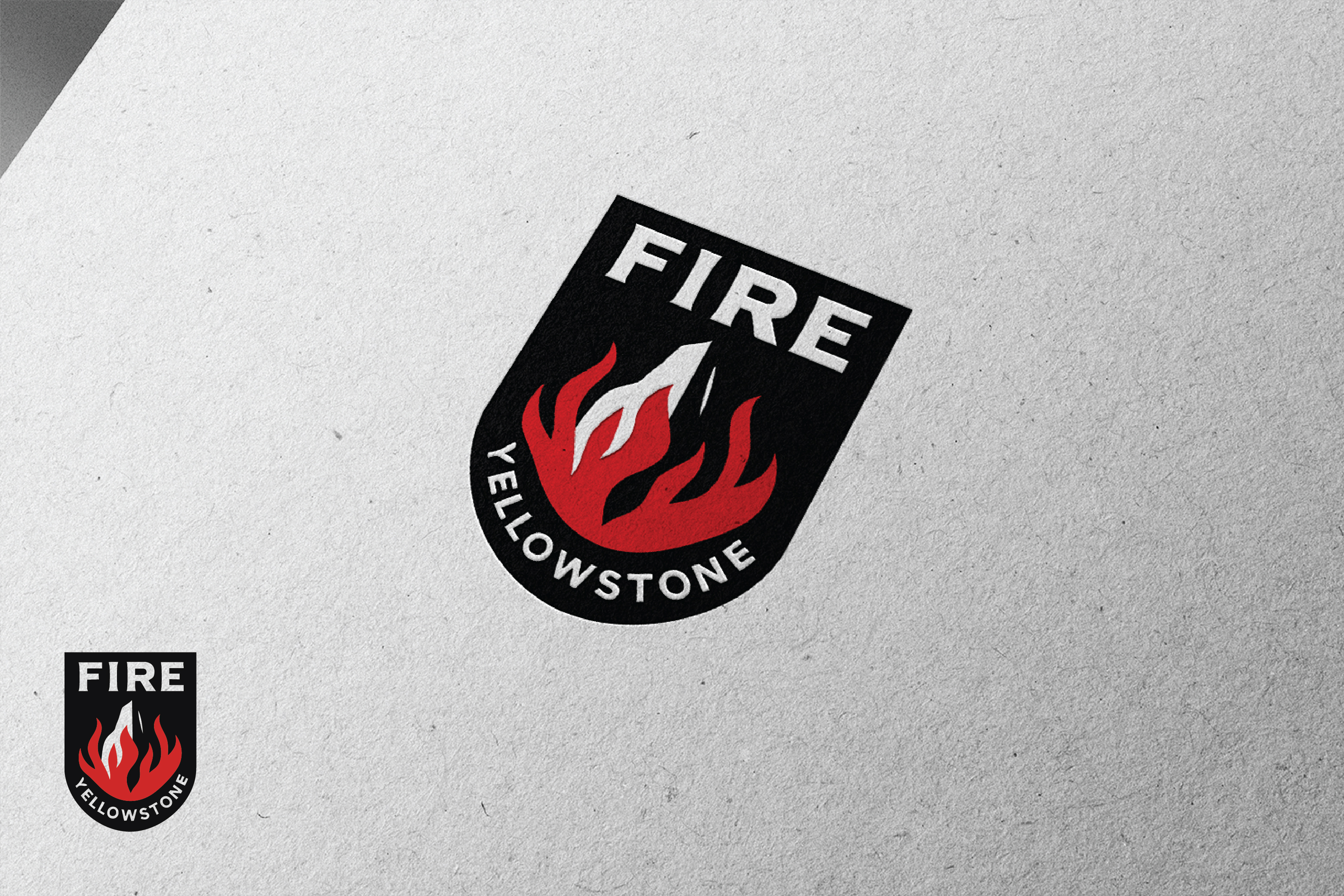 Logo-Design von MAHRaju für Yellowstone Fire Soccer Association | Design #35810290