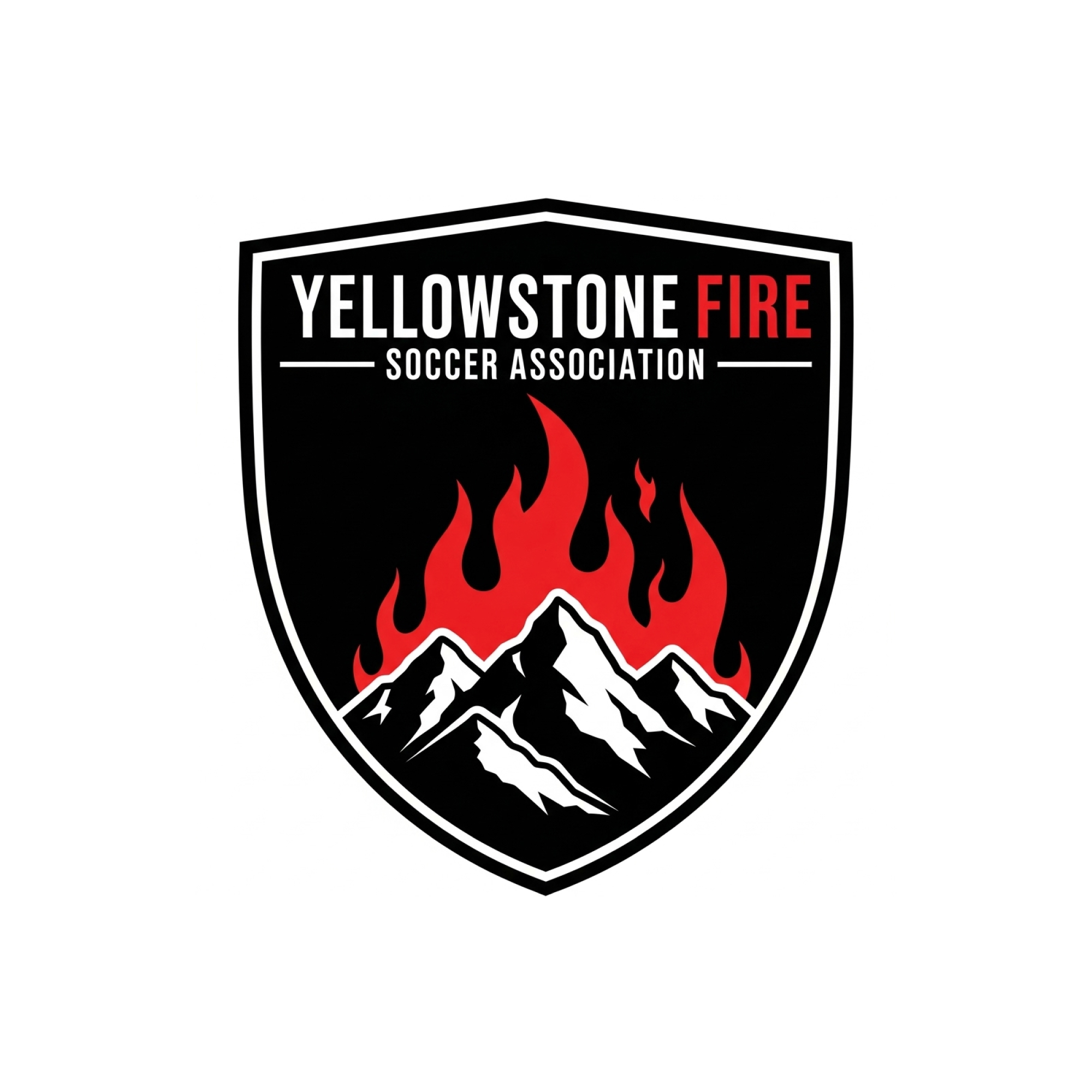 Logo Design by UAD DESIGNS for Yellowstone Fire Soccer Association | Design #35805921