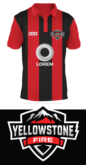 Diseño de Logo por edwinnegz1 para Yellowstone Fire Soccer Association | Diseño: #35810294