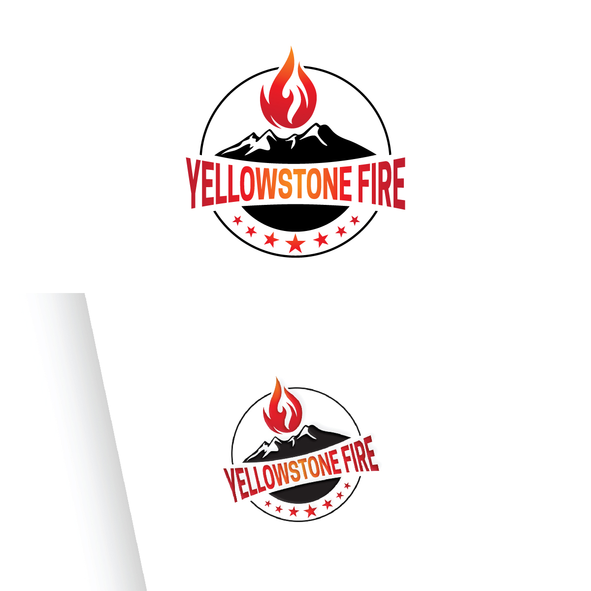 Logo Design by Maxo-Biz for Yellowstone Fire Soccer Association | Design #35821195
