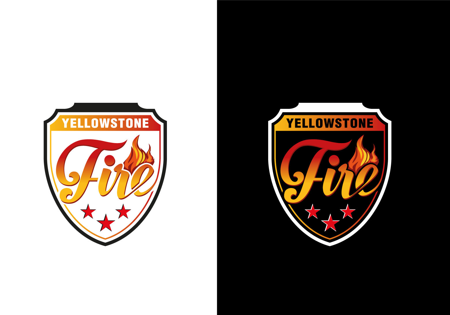 Logo Design by Rubia@ for Yellowstone Fire Soccer Association | Design #35806633