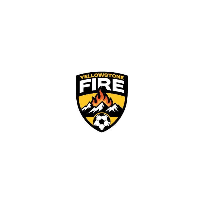 Logo-Design von HELLOCRUNK für Yellowstone Fire Soccer Association | Design #35846172