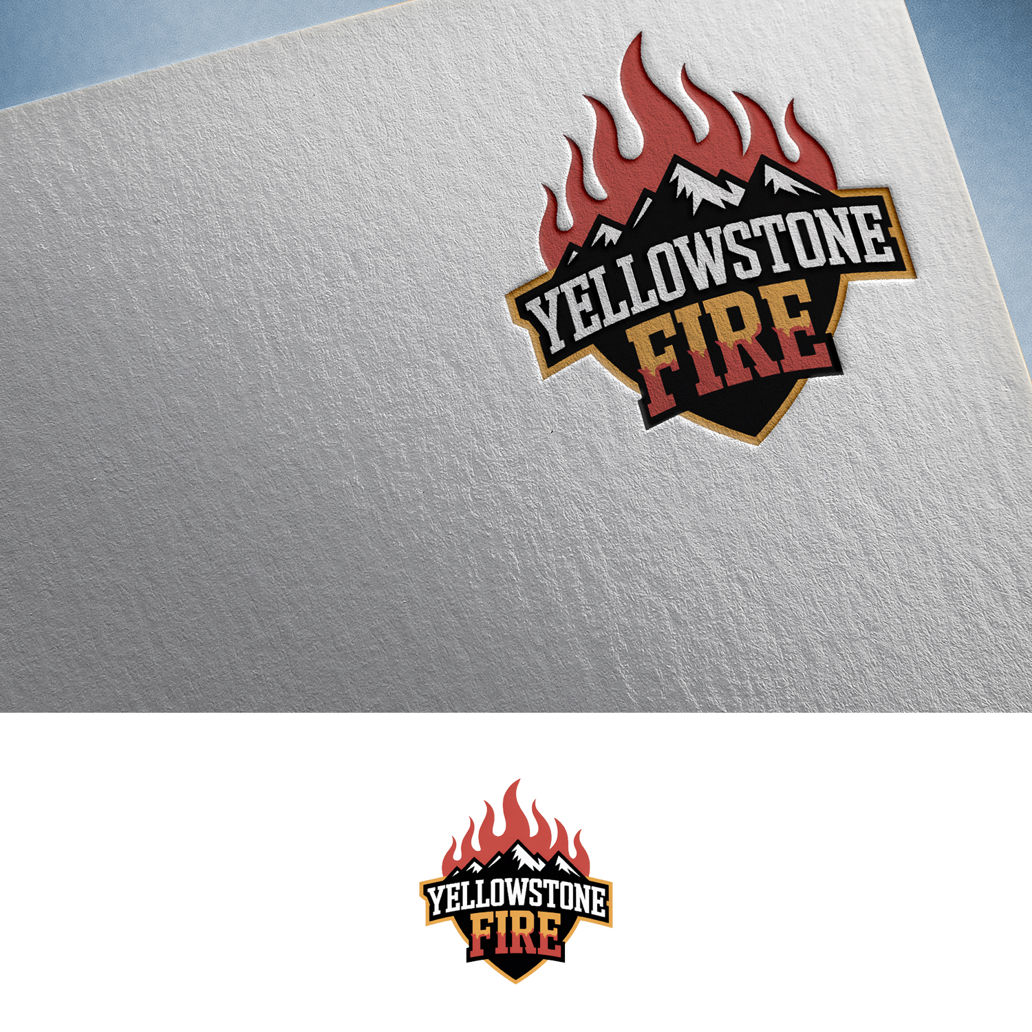 Diseño de Logo por Feni:) para Yellowstone Fire Soccer Association | Diseño #35809574