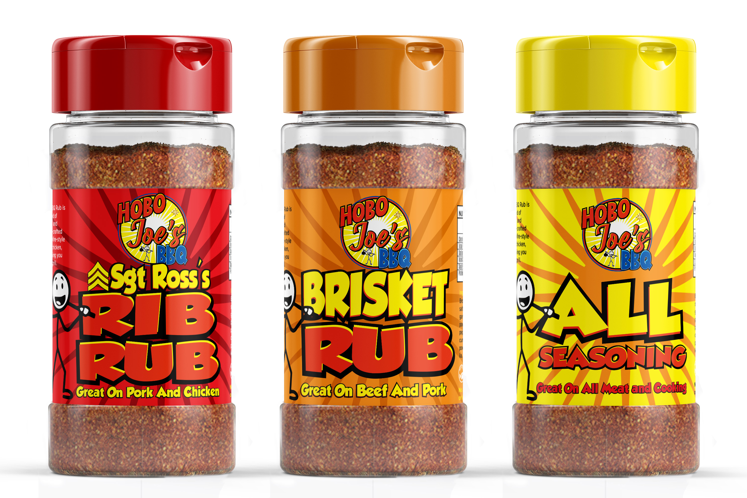 Design Étiquette par Sergio Coelho pour Hobo Joes BBQ | Design #35817925