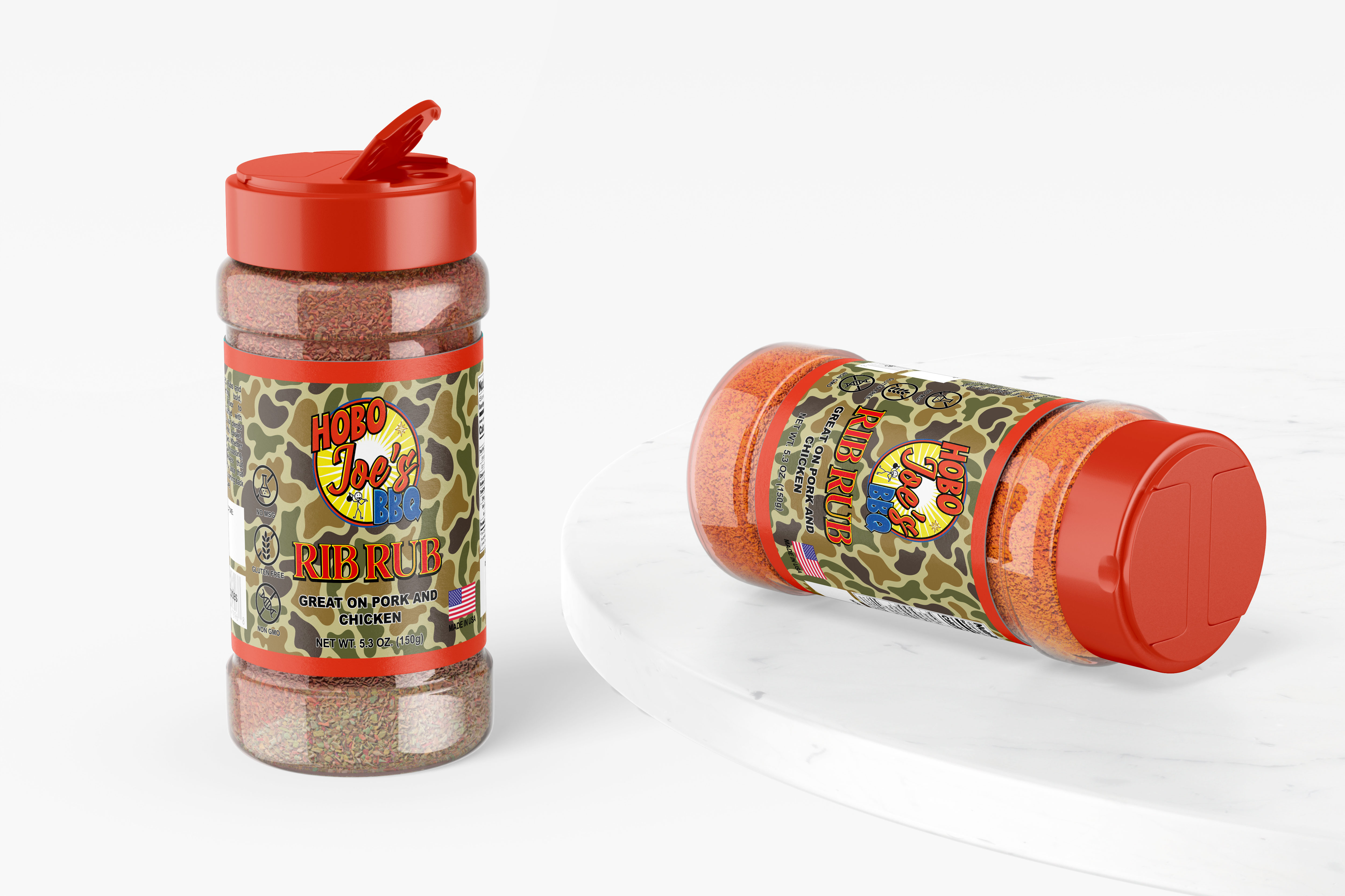 Design Étiquette par madhushan_one pour Hobo Joes BBQ | Design #35840115