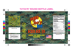 Label Design by madhushan_one for Hobo Joes BBQ | Design: #35844773