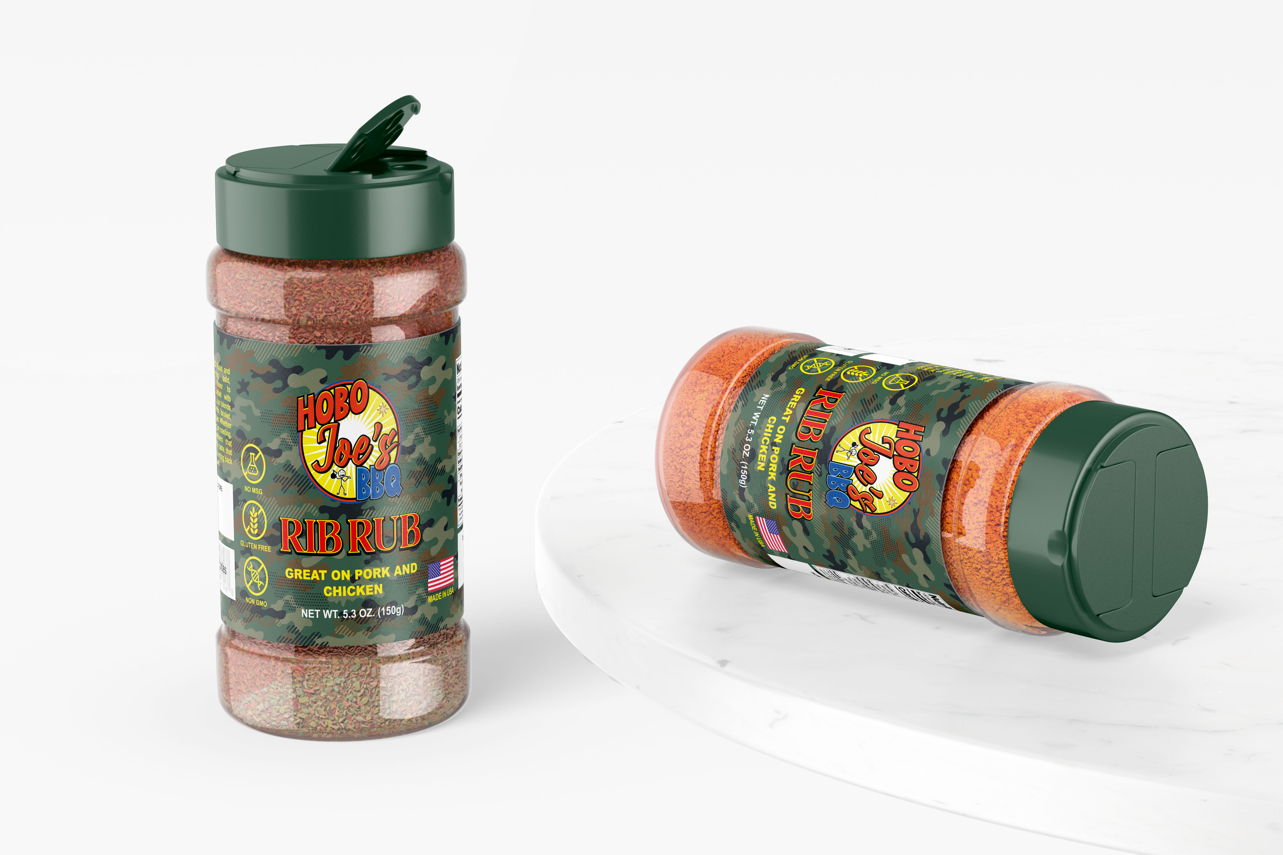 Label Design by madhushan_one for Hobo Joes BBQ | Design #35844930