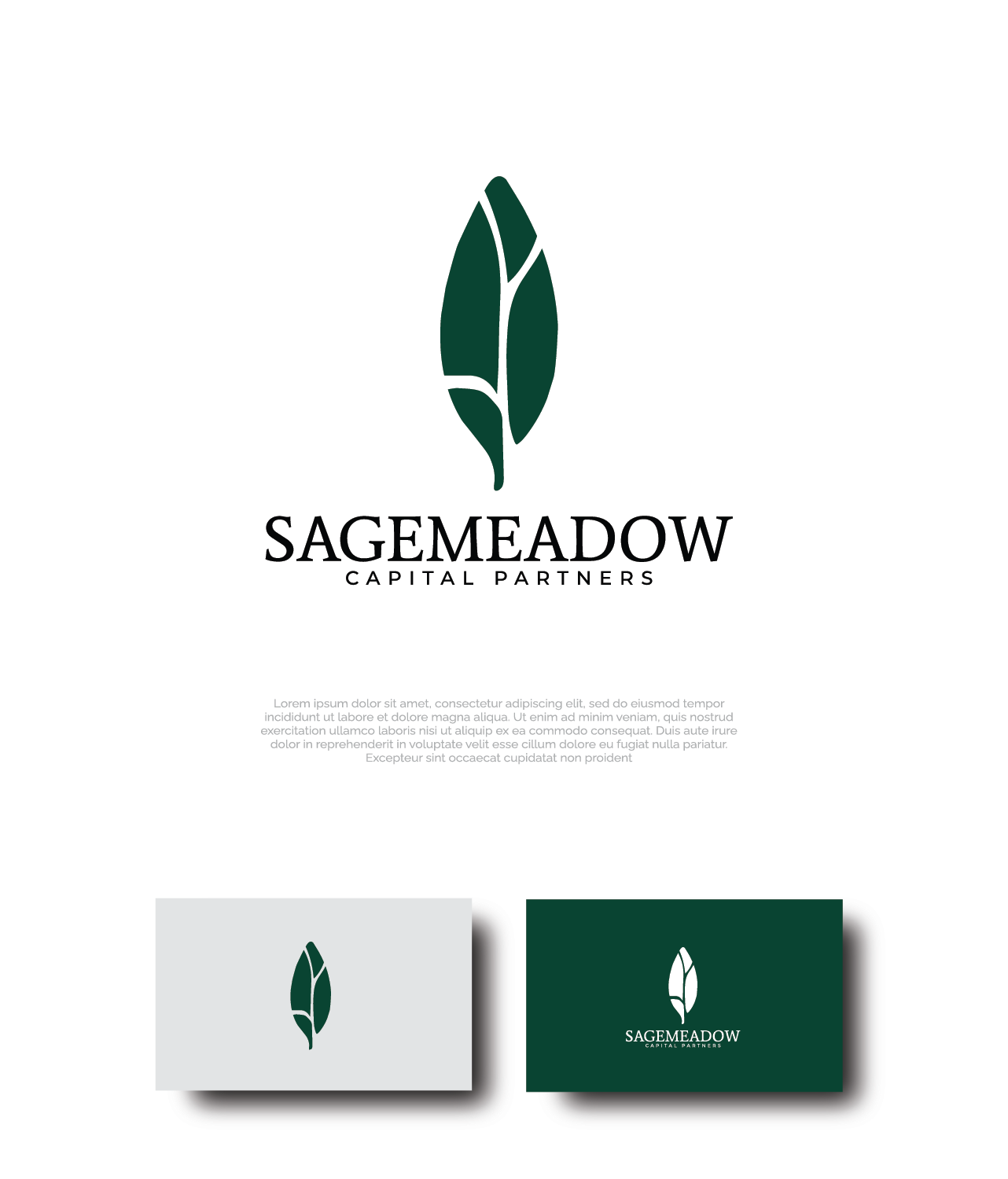 Logo Design by Axeen for Sagemeadow Capital Partners LLC | Design #35815813