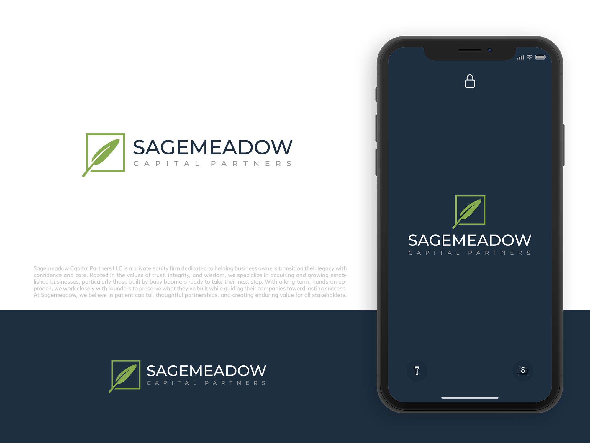 Logo Design by COLOUR CREATIVE for Sagemeadow Capital Partners LLC | Design #35817623