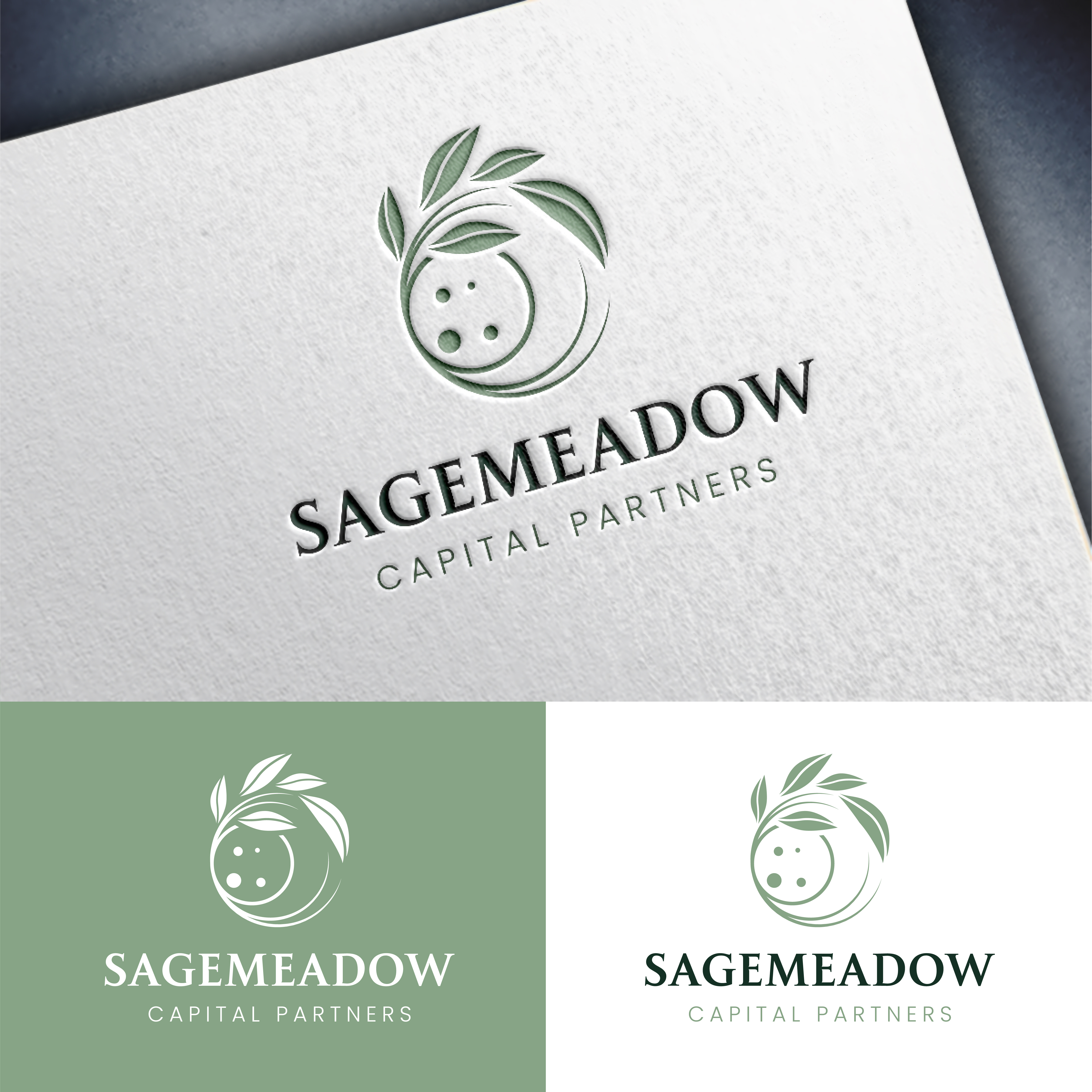 Logo Design by John Mark Arts for Sagemeadow Capital Partners LLC | Design #35814778