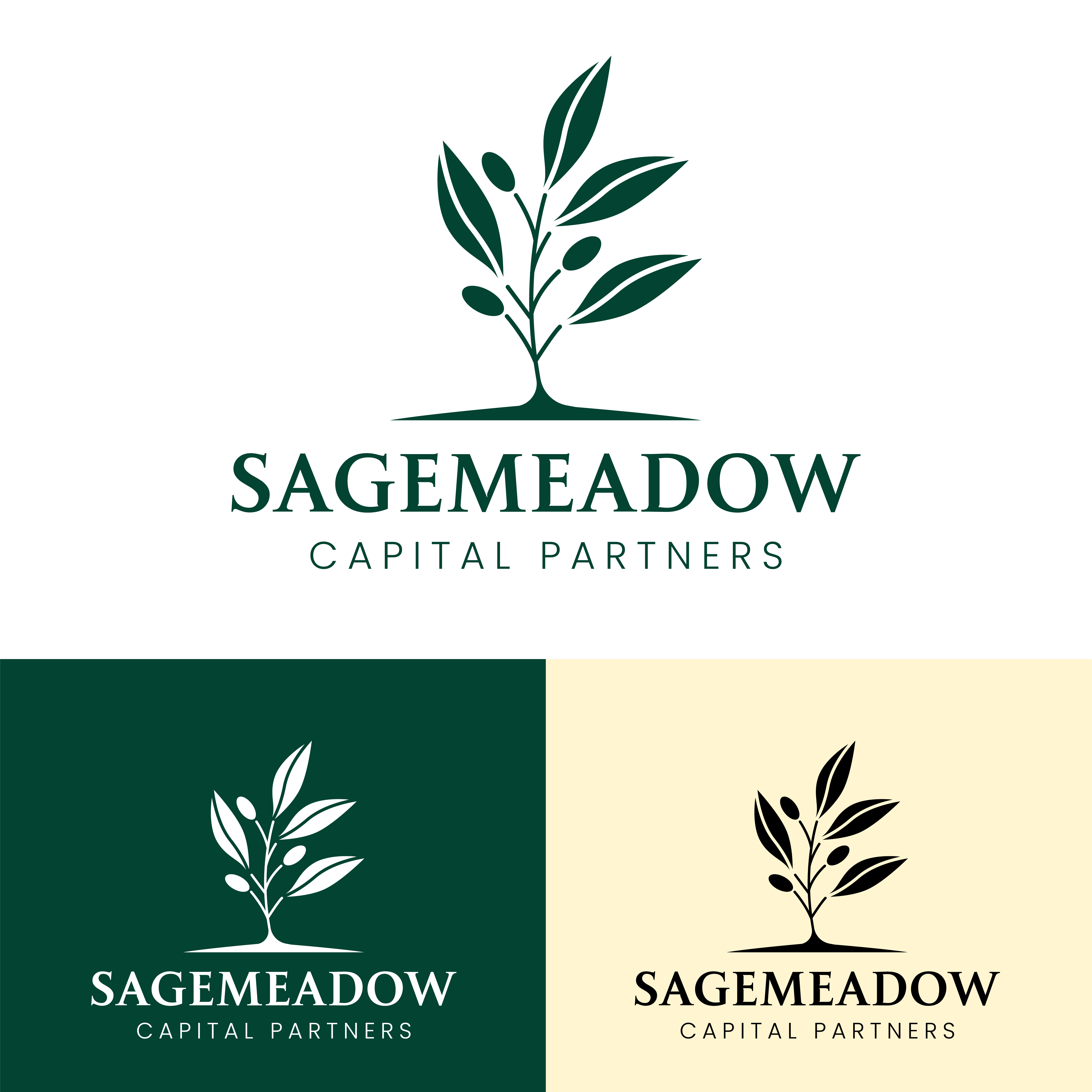 Logo Design by John Mark Arts for Sagemeadow Capital Partners LLC | Design #35830980