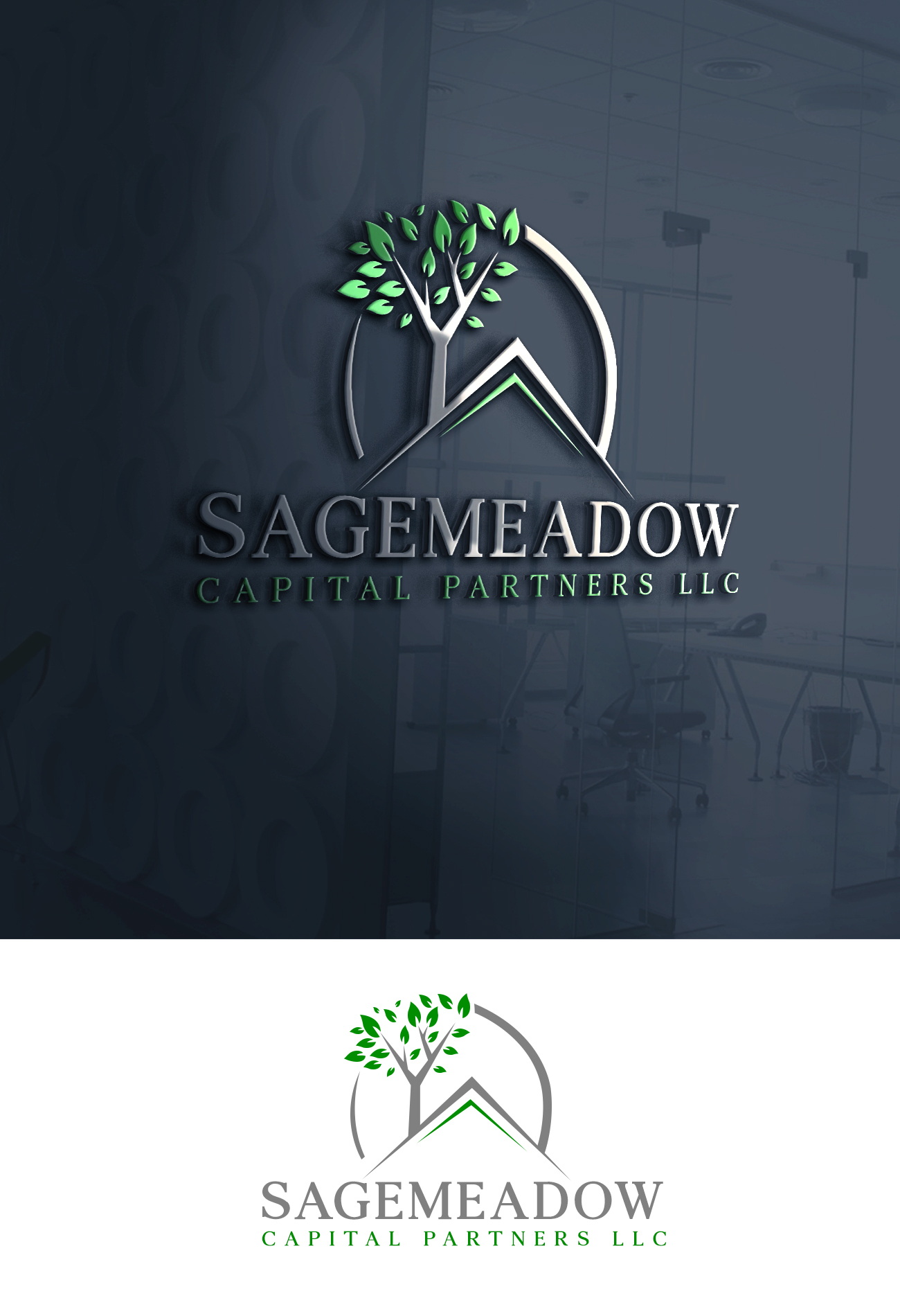 Logo Design by mahfuz1450r for Sagemeadow Capital Partners LLC | Design #35827252