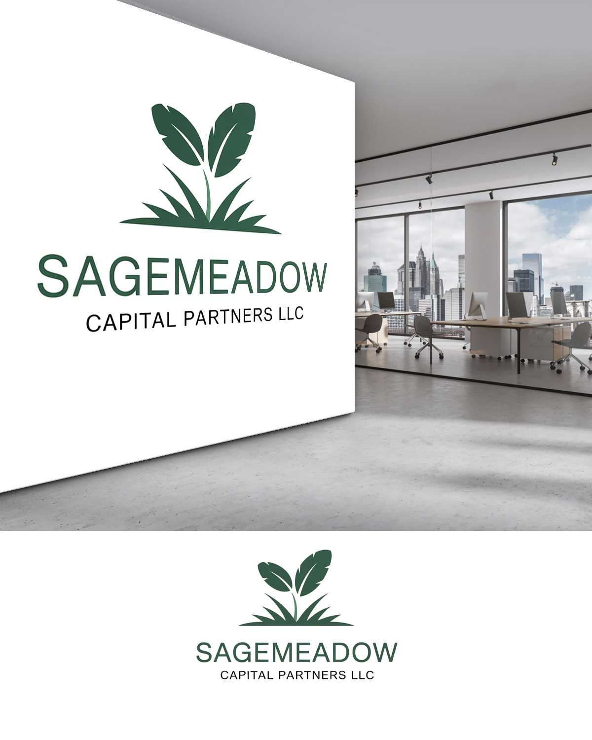 Logo Design by Riyaa.001 for Sagemeadow Capital Partners LLC | Design #35818382