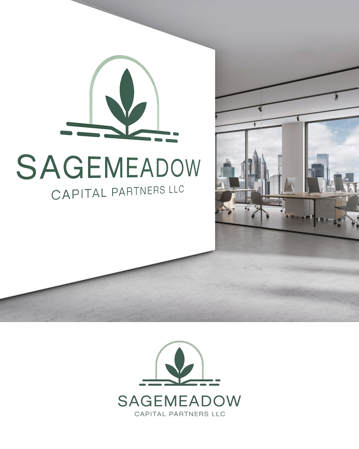 Logo Design by Riyaa.001 for Sagemeadow Capital Partners LLC | Design #35818385