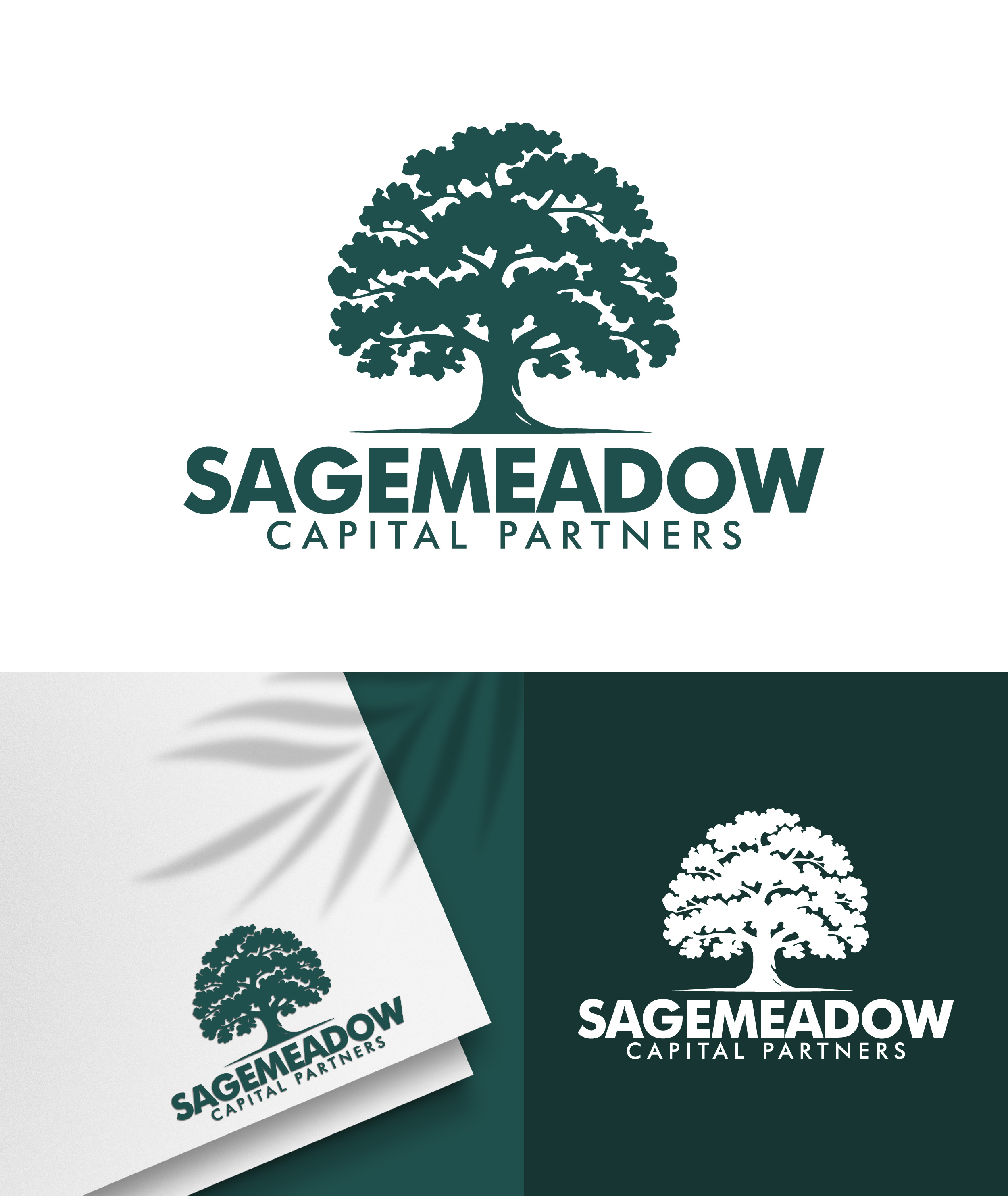Logo Design by THE DESIGN MAN for Sagemeadow Capital Partners LLC | Design #35815383