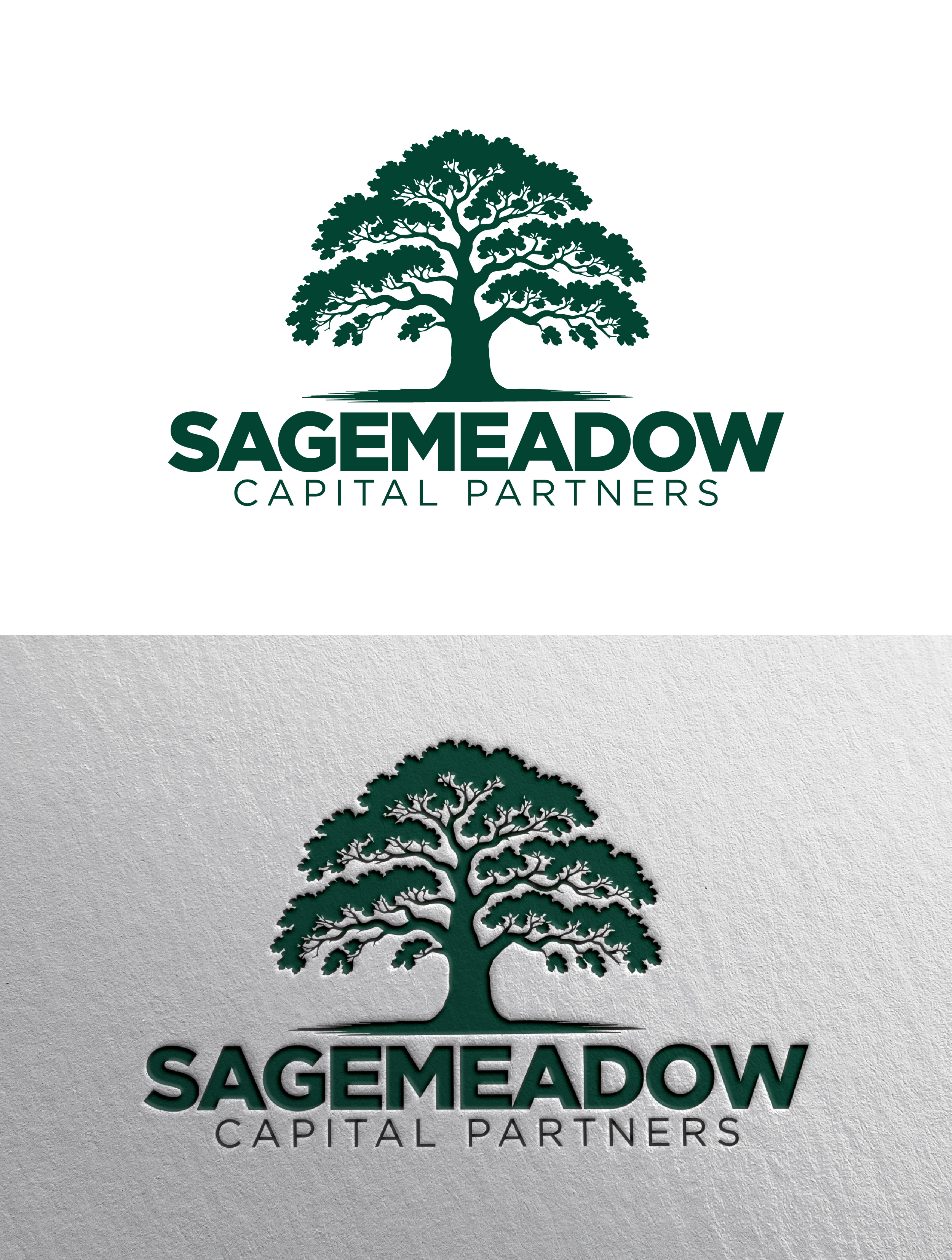 Logo Design by THE DESIGN MAN for Sagemeadow Capital Partners LLC | Design #35815385