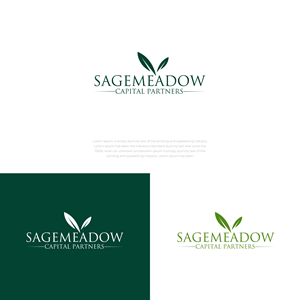 Logo Design by Logo Maker Zone for Sagemeadow Capital Partners LLC | Design: #35828484