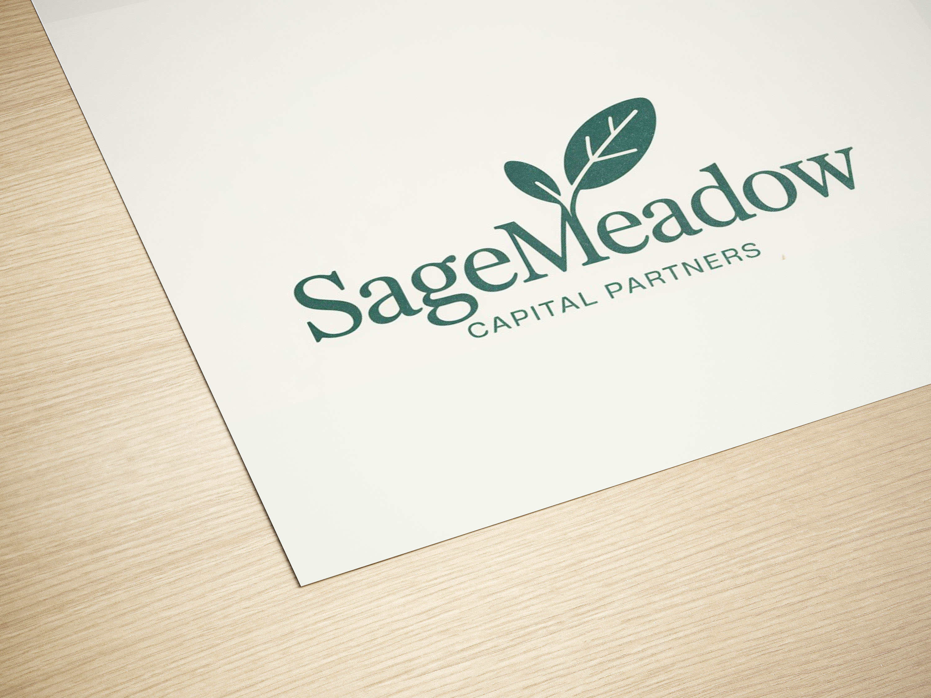 Logo Design by PixelCraft Designs for Sagemeadow Capital Partners LLC | Design #35820952