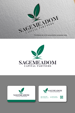 Logo Design by MST PINKY KHATUN for Sagemeadow Capital Partners LLC | Design: #35819579