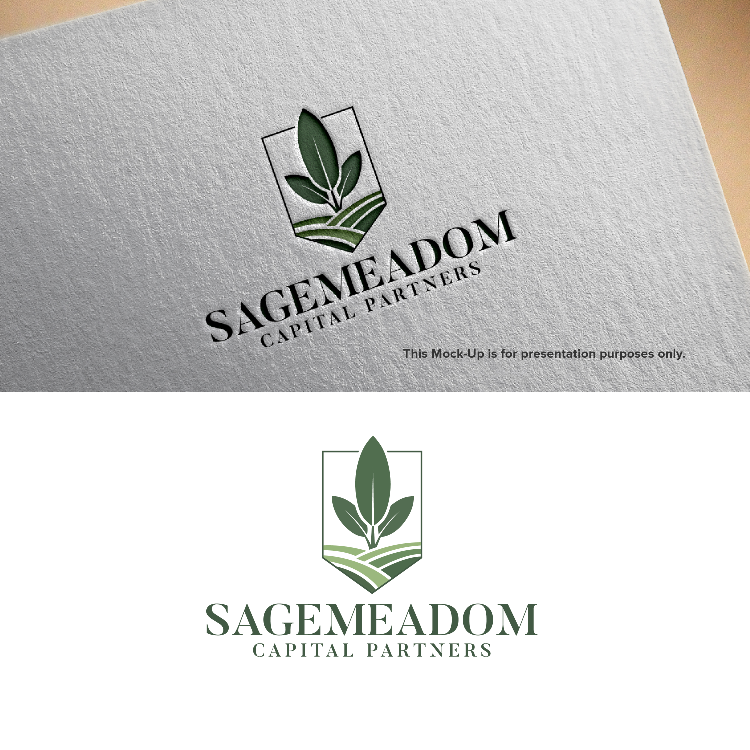 Logo Design by MST PINKY KHATUN for Sagemeadow Capital Partners LLC | Design #35819899