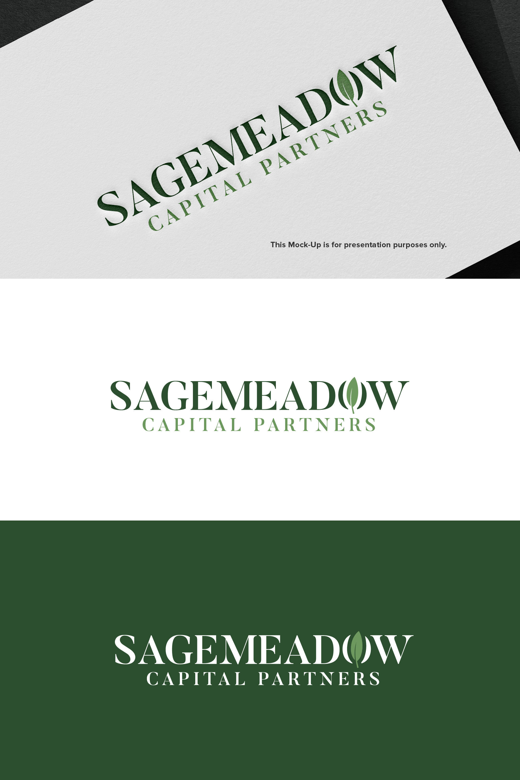 Logo Design by MST PINKY KHATUN for Sagemeadow Capital Partners LLC | Design #35821015
