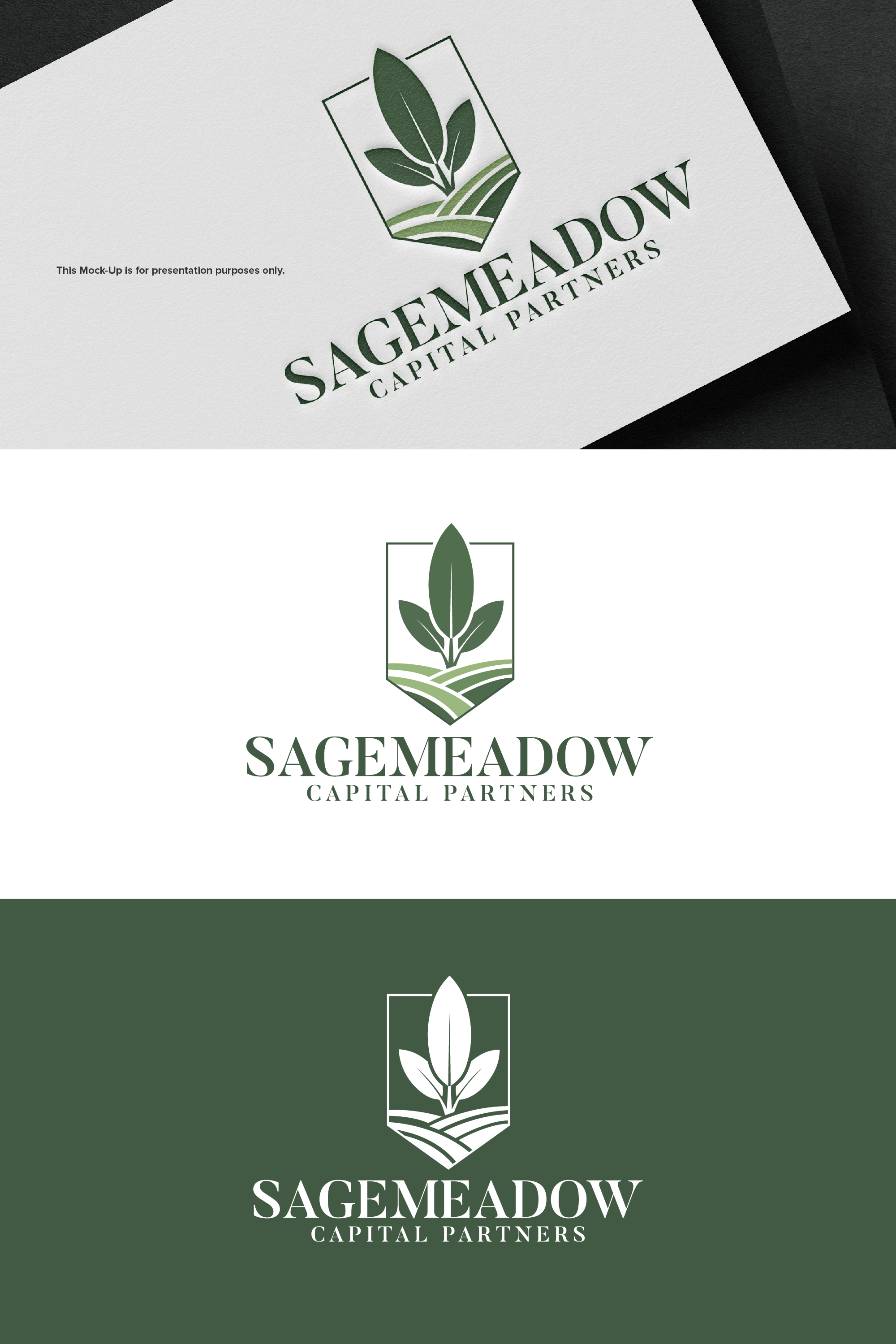 Logo Design by MST PINKY KHATUN for Sagemeadow Capital Partners LLC | Design #35821150