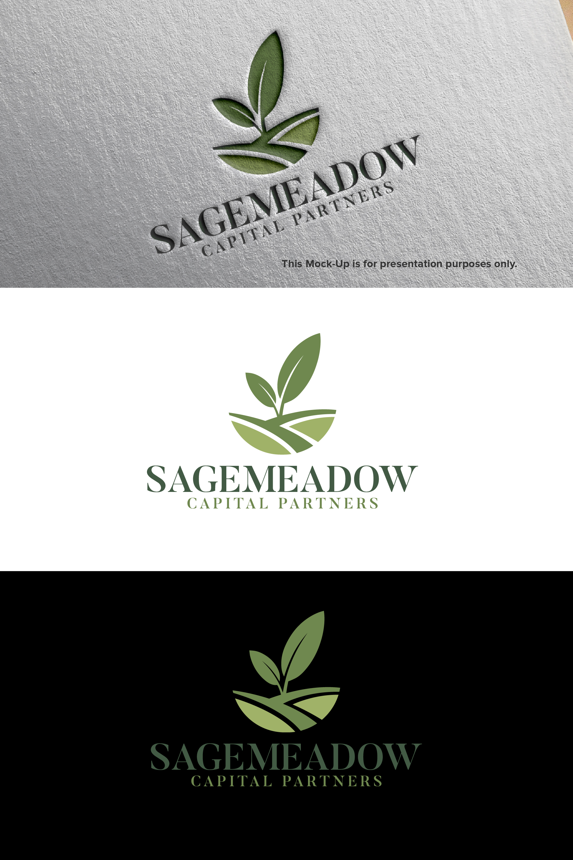 Logo Design by MST PINKY KHATUN for Sagemeadow Capital Partners LLC | Design #35824993