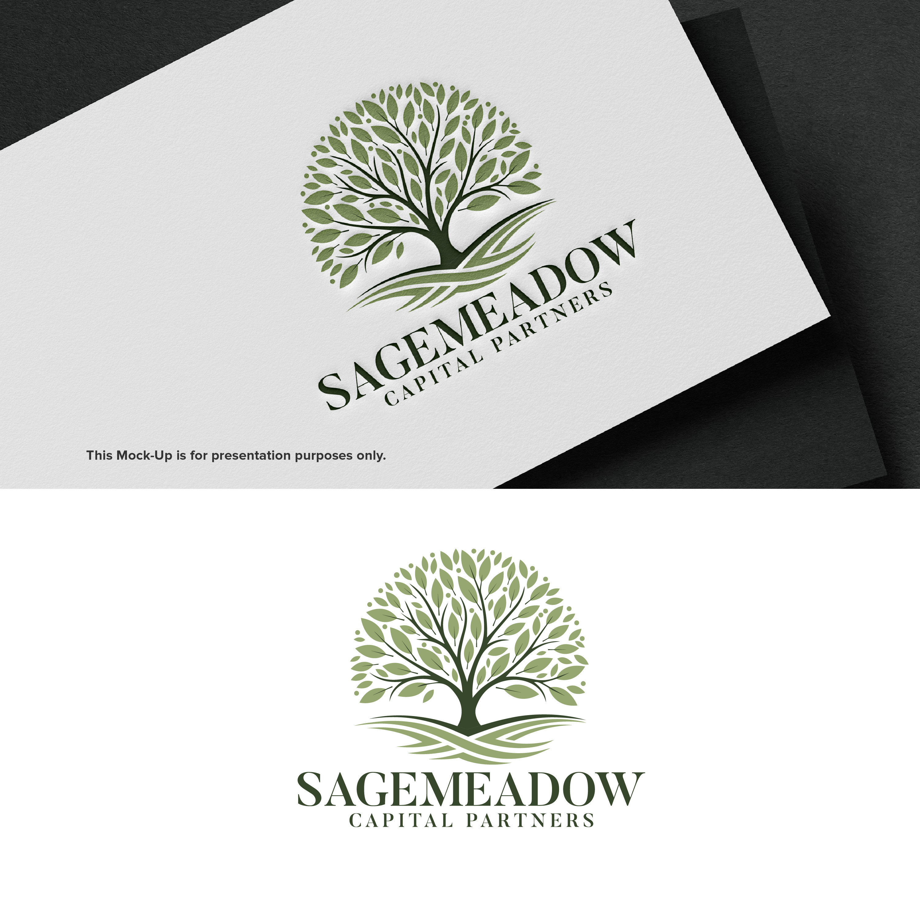 Logo Design by MST PINKY KHATUN for Sagemeadow Capital Partners LLC | Design #35825313