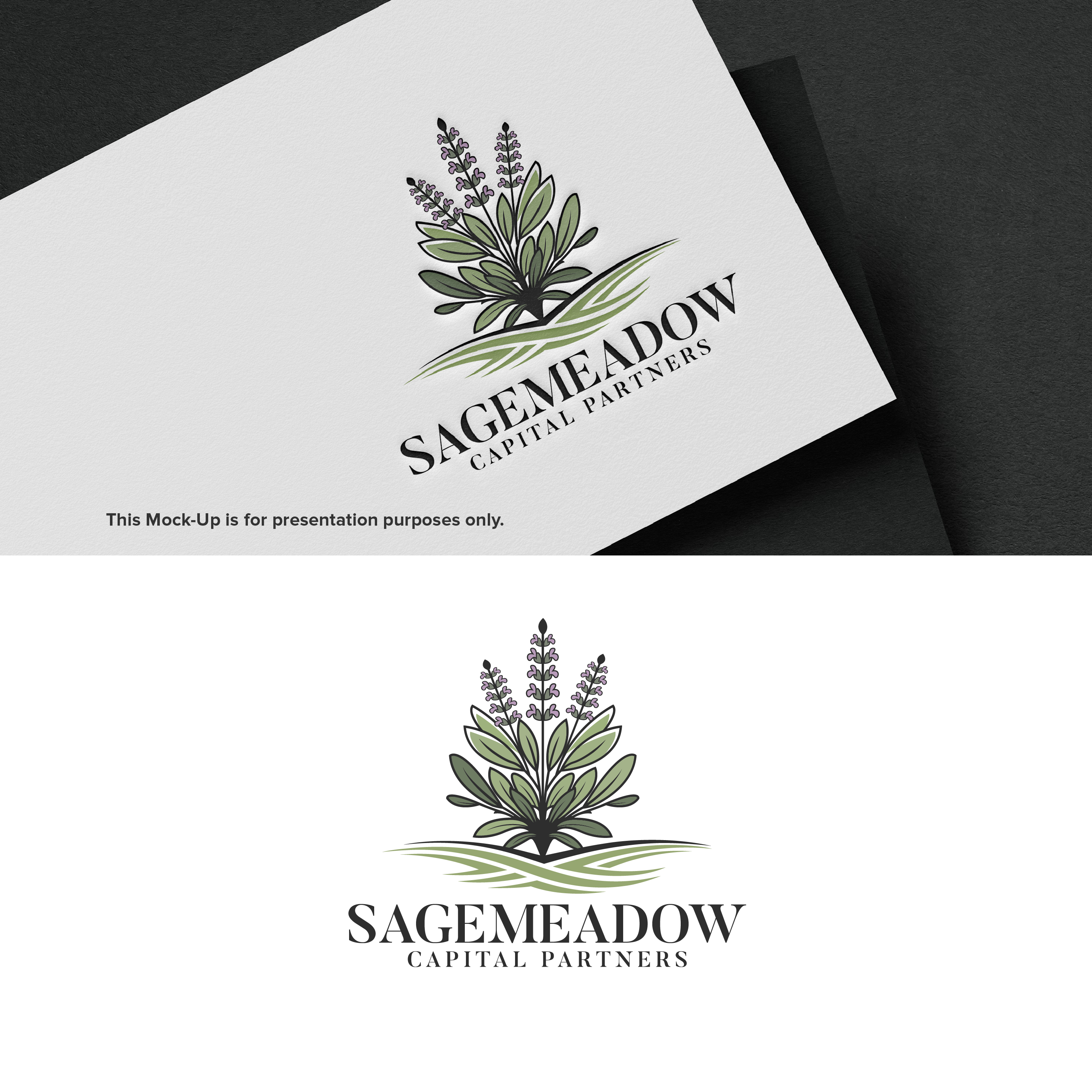 Logo Design by MST PINKY KHATUN for Sagemeadow Capital Partners LLC | Design #35831203