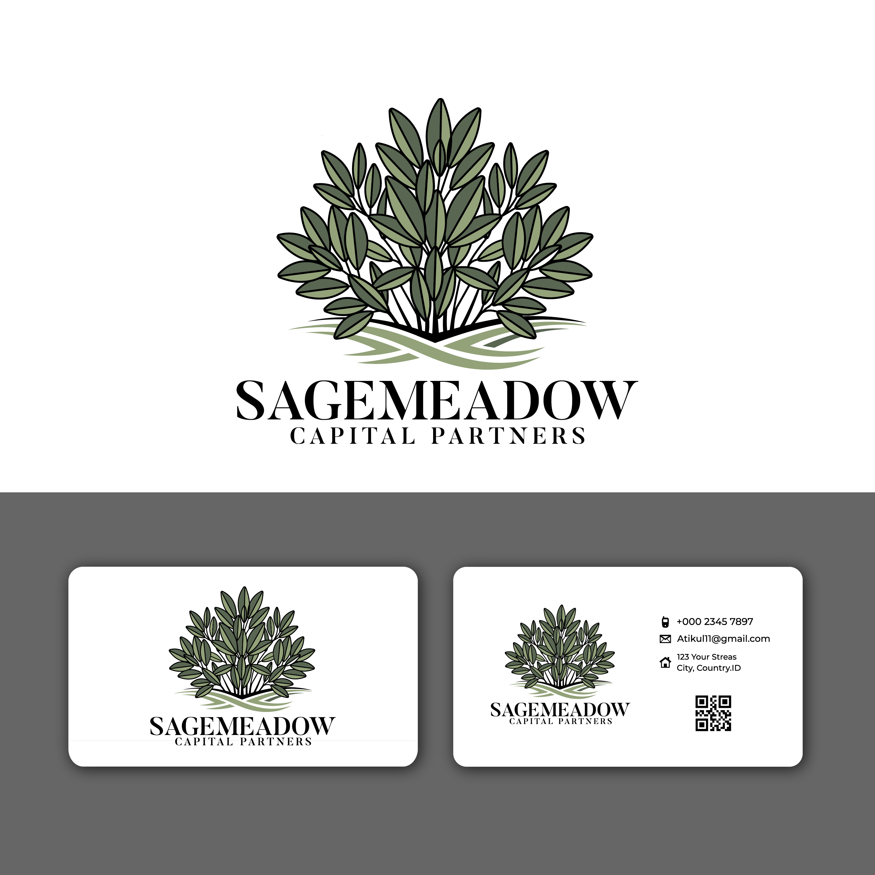 Logo Design by MST PINKY KHATUN for Sagemeadow Capital Partners LLC | Design #35833832