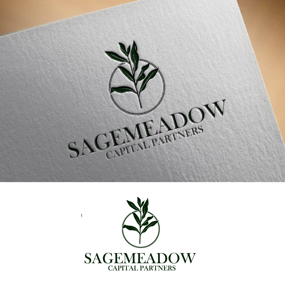 Logo Design by fly  design for Sagemeadow Capital Partners LLC | Design #35816761