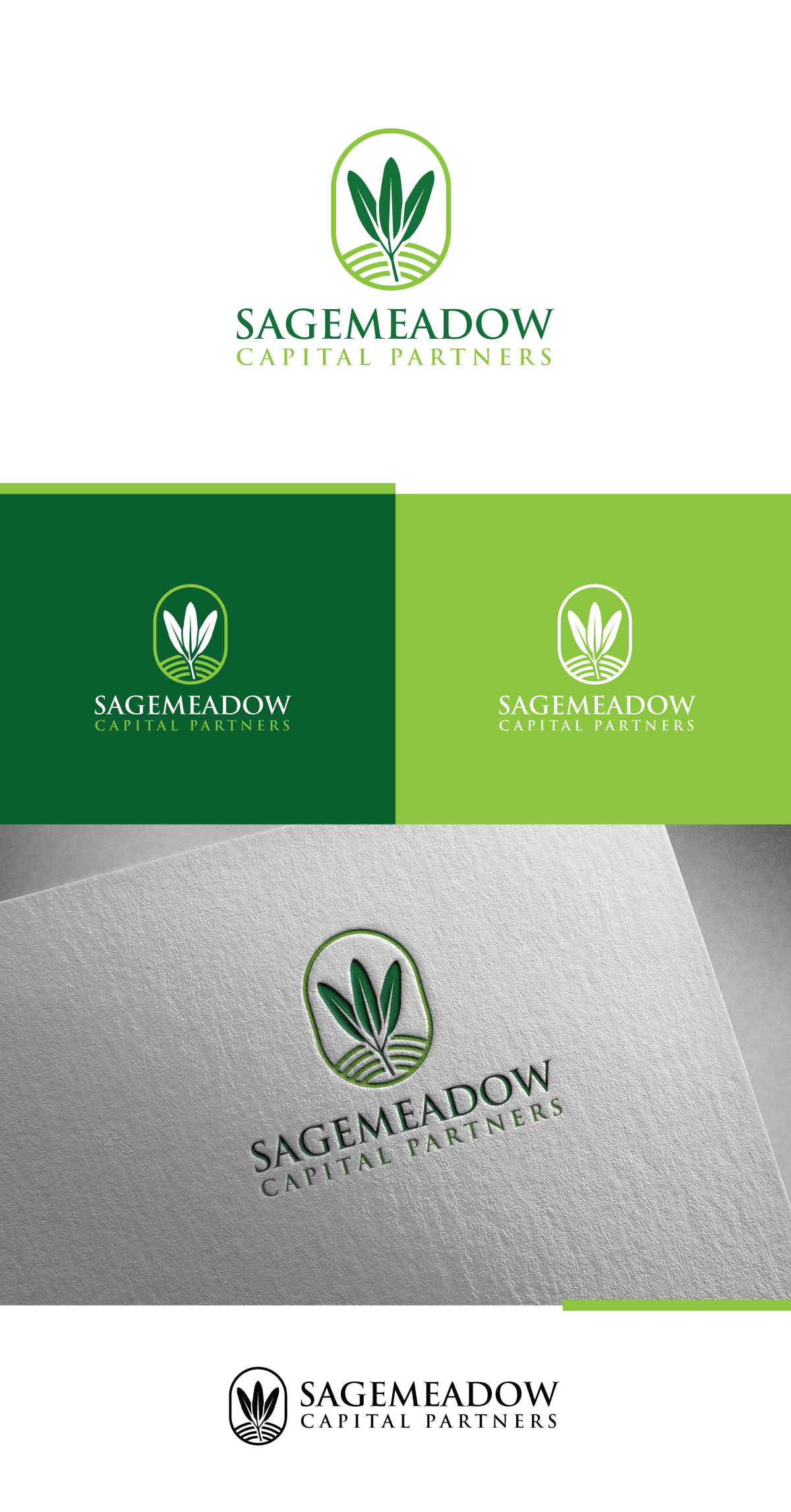 Logo Design by creativepix for Sagemeadow Capital Partners LLC | Design #35814347