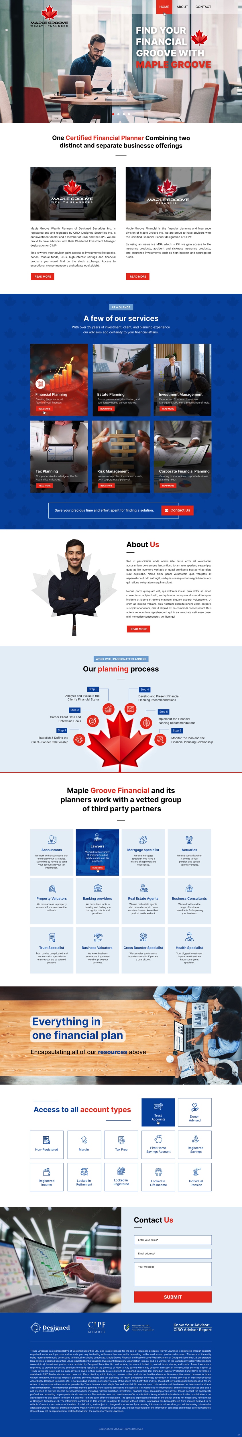 Web Design by pb for this project | Design #35823383