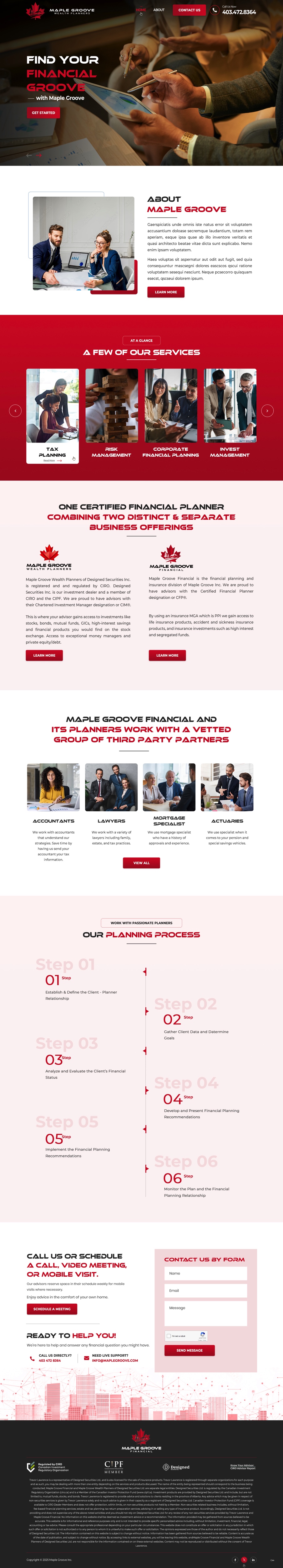 Web Design by pb for this project | Design #35823384
