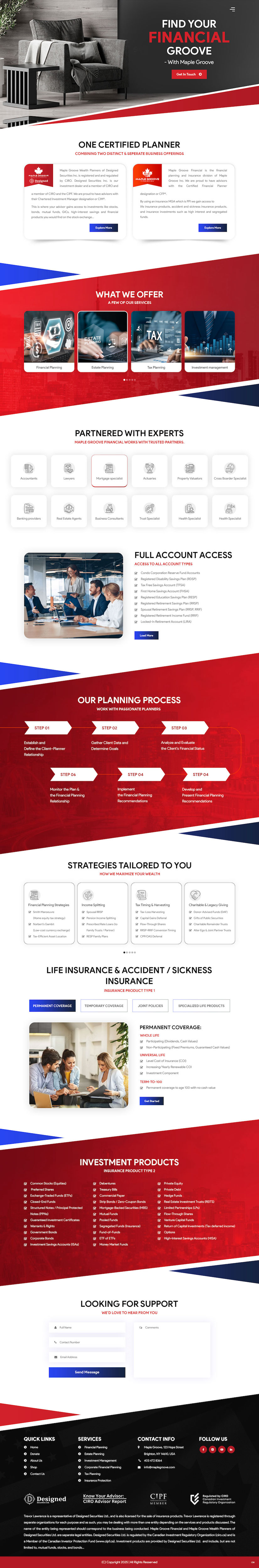 Web Design by pb for this project | Design #35939897