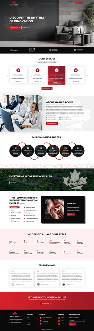 Web Design by creative.bugs for this project | Design: #35815958